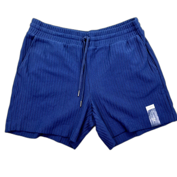 LIZ‎ CLAIBORNE BLUE STRETCH PULL ON SHORTS SIZE M - Picture 1 of 10